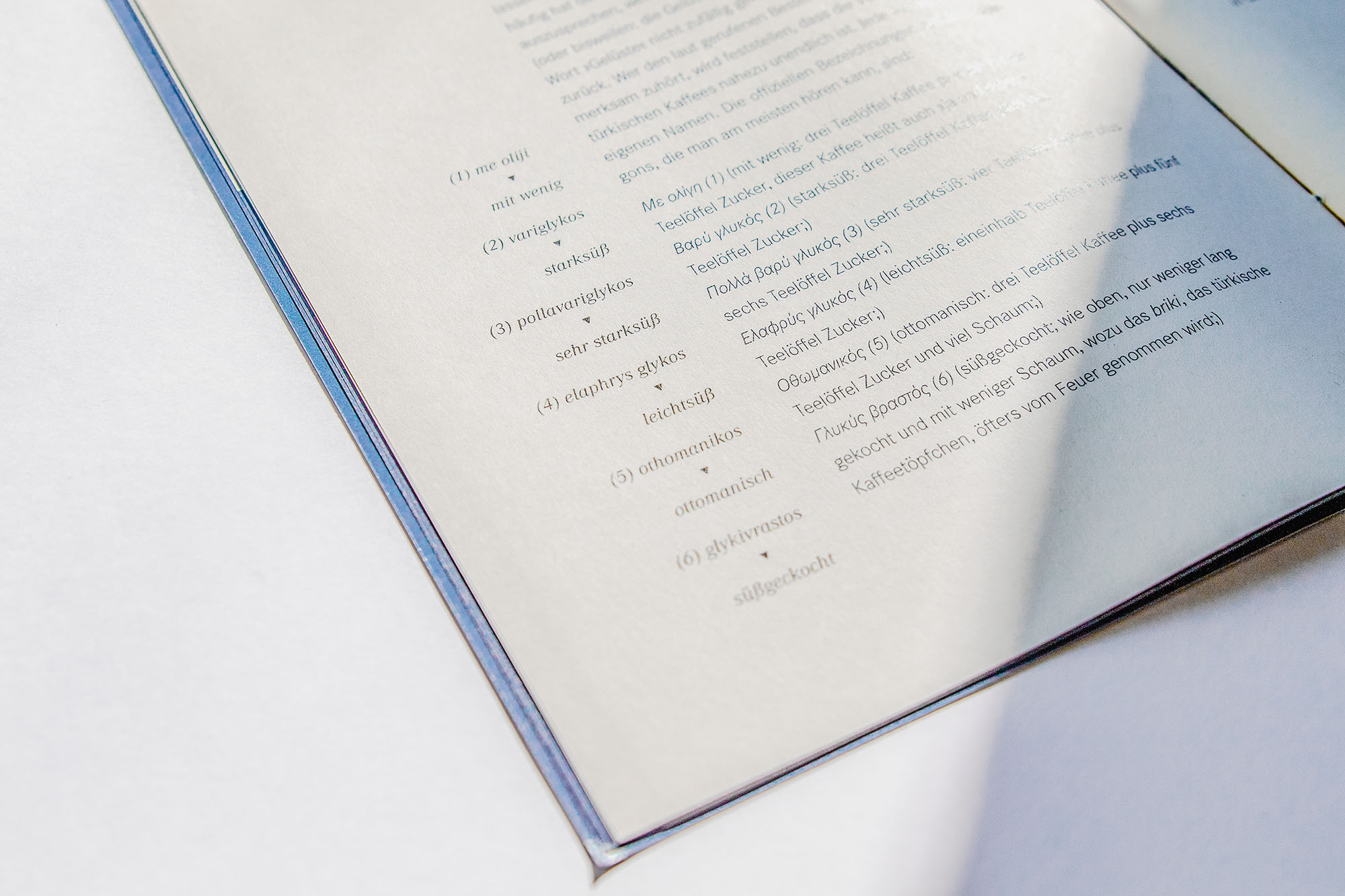 Marginalspalte: Übersetzung griechischer Begriffe aus dem Text und ihre Aussprache