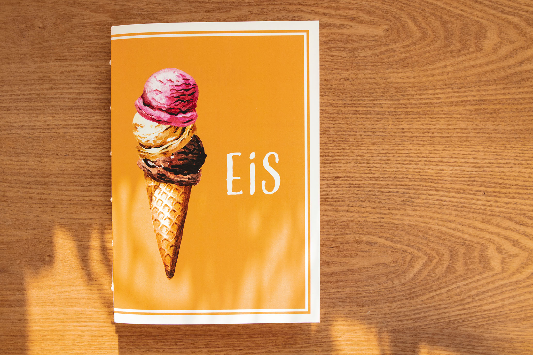 Cover des Eisrezeptbuchs